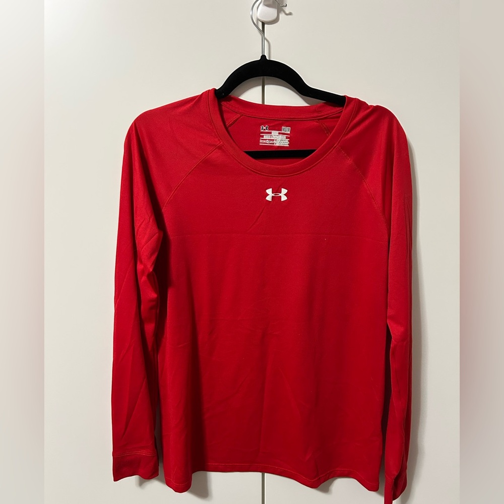 Under Armour Red HeatGear Shirt